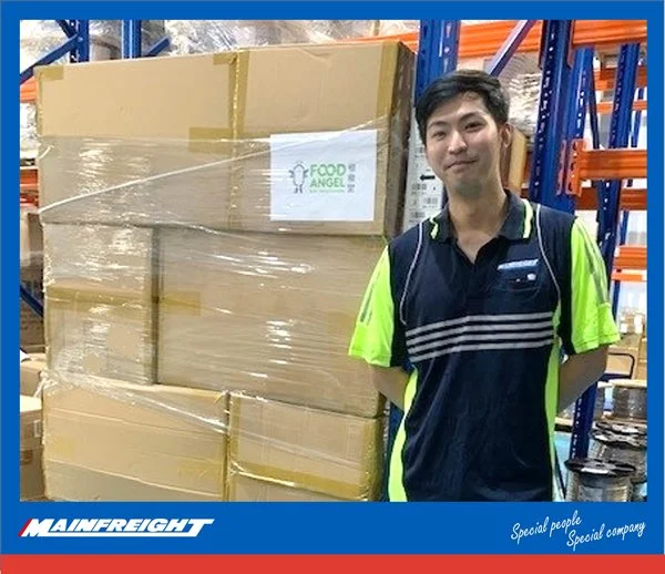 As a business, Mainfreight are privileged to operate in many communities around the world. With this privilege in mind, we actively seek out ways to involve ourselves in and support the local communities we are part of.
Since 2022, we have partnered up with Food Angel by Bo Charity Foundation, a local a food rescue, and food assistance program. We assist by storing some of their supplies and material in our Hong Kong warehouse. This was Food Angela can continue to focus on serving the underprivileged communities in Hong Kong.
Thank you, Bo Charity Foundation for enriching lives through giving and receiving.