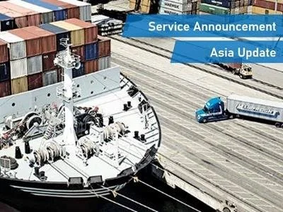 Service Announcement_Asia Update Ocean freight