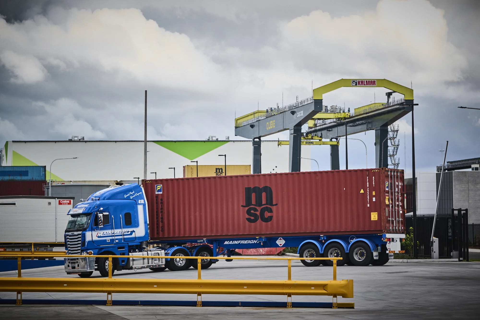 Mainfreight Container Truck Standard Transport